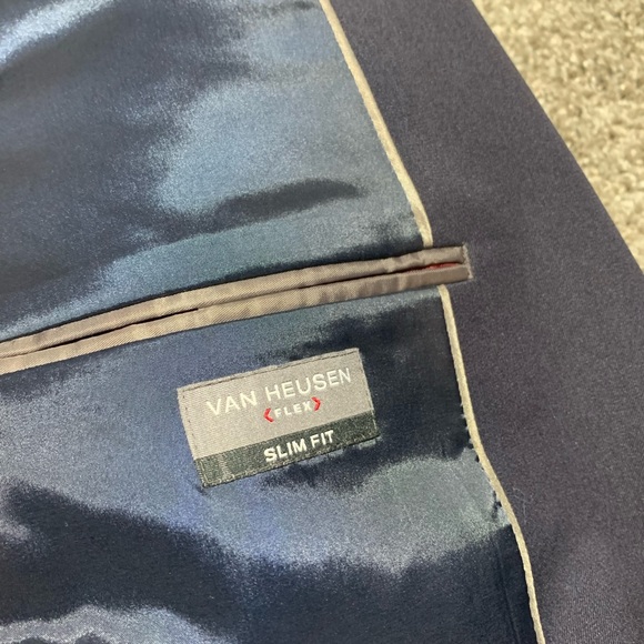 Mens Navy Blazer - Picture 3 of 5